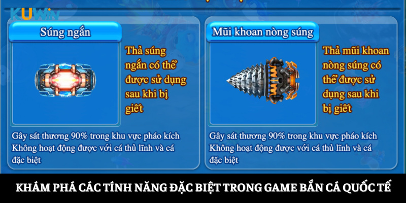 Khám phá các tính năng đặc biệt trong game bắn cá quốc tế